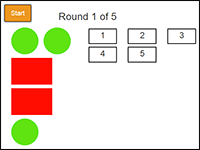 counting rectangles math game for kids