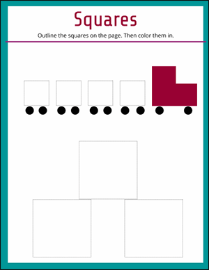 circle the circles fun math worksheet