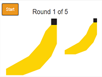 Pick the Fruit Big vs Small Math Game