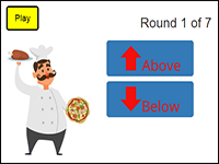 chef pizza above and below game