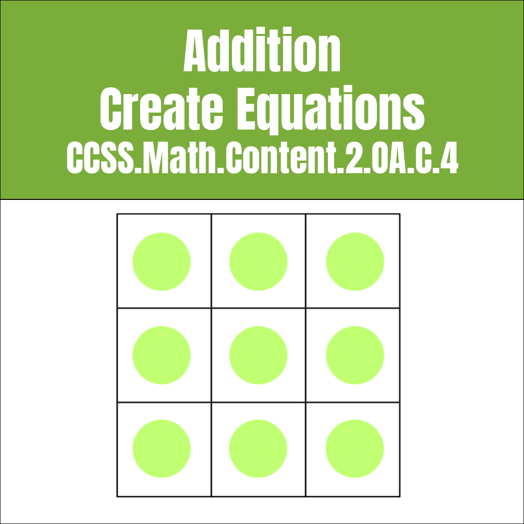Addition: Write an Equation
